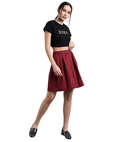 Image of KOTTY Women's Denim Fashion Forward Trendy Comfortable and Durable Design Skirt