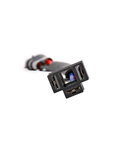 Image of BICYACO H4 to H9 /H11 Wire Harness Adapter Compatible with Motorcycle 2014 2015 2016 2017 2018 Street Glide Special Road King /Road King Special,H4 Splitter Harness for Dual Beam Headlights