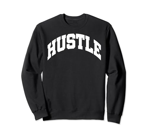 Hustle Hard Work No Excuses Motivational Hustler Mentalidad Sudadera
