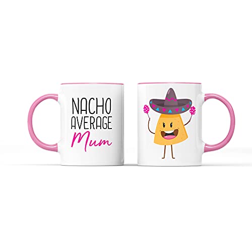 Nacho - Taza de cerámica para el día de la madre, regalo para el día de la madre, té, café (mamá prime)