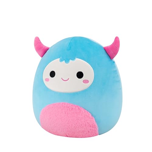 Squishmallows SQCR08588 - Pookems der Yeti 30 cm, offizielles Jazwares Plüsch, superweiches Kuscheltier