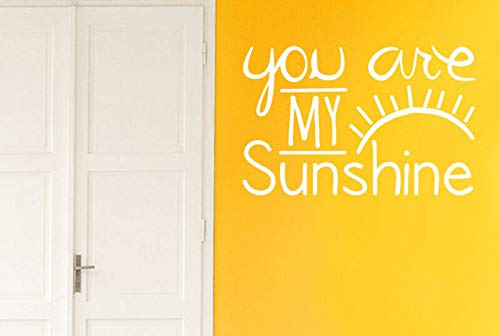 You are My Sunshine Wall Stickers Quotes Vinyl Art Decals