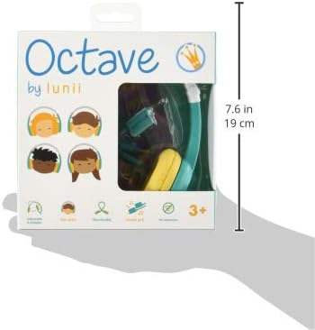 Miniatura 3 de Lunii - Auriculares Octave - Para niños de 3 a 8 años - Plegables, personalizables, volumen estéreo limitado - Compatible con My Fabulous Storyteller