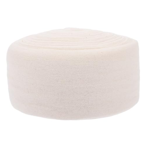 OUNONA 1 Roll Tubular Bandages Cotton Wounds Bandages Elasticated Tubular Support Gauze Bandages Stockinette Tubing for Arm Calf Sprained