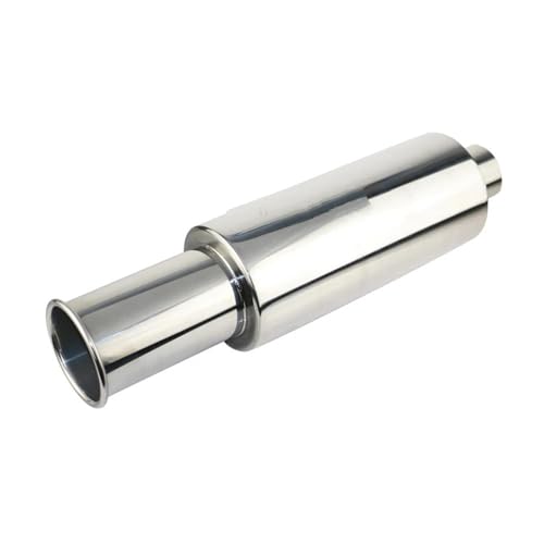 Embouts d'échappement de course universel 63mm silencieux sortie inox 102mm