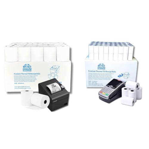 Papel térmico 80x80 caja registradora y rollos 57x40 para tpv sumadoras