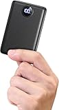 Power Bank Fast Charging 10000mAh, 22.5W Portable Charger(USB-C Input & Output), PD 3.0 QC 3.0 External Mobile Phone Battery with LED Display, Compatible with iPhone 17 16 15 14 13 12 Pro Max and More