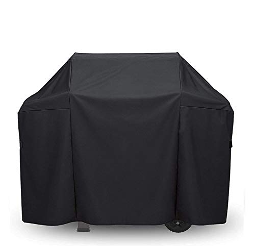 Hisencn 7139 Premium Grill Cover for Weber Spirit II 300, Spirit 300 and Sprit 200 Series (with Side Mounted Controls) Gas Grills, 51 Inch Waterproof Heavy Duty BBQ Grill Cover Accessory