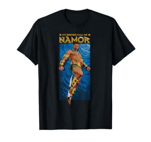 T-shirt Marvel Black Panther Namor idéal pour les conventions de pop culture