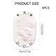 Baby-Bodysuit-Verlängerung,Body Verlängerung Druckknopf Baby,Bodyverlängerung Baby,Baby Kleidung Erweitern,Längenverstellbar,Baby Body Verlängerung,Für Bodysuit Extender,Baumwollstoff für Baby,4 pcs