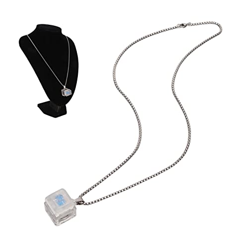 Stress Relief Necklace, Led Portable Resin Anxiety Necklace, Fashionable Anxiety Necklace For Women Men #TOP11