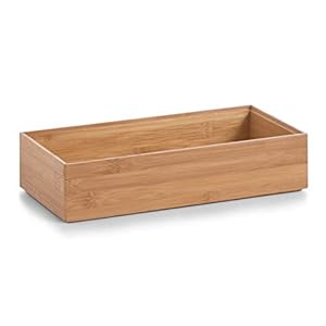 Zeller, 13333, Opbergdoos, Bamboe, 30 X 15 X 7 cm