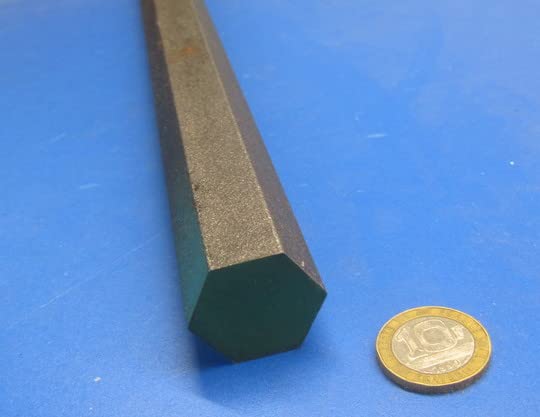 4140 Alloy Steel Hex Rod 1.00" Hex x 1 Foot Length 1 Piece