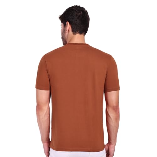 Image of EXCELLO Men's 100% Pure Cotton T-Shirt || Super Soft, Breathable, Premium Material.