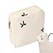 Borsa portaoggetti per assorbenti igienici, 14 x 4 x 14 cm, grande capacità, borsa mestruale portatile con cerniera, organizer mestruale per donne, ragazze, adolescenti, tamponi, assorbenti, viaggi e immagine