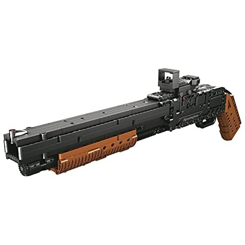 CampCo Remington Shotgun Toy Gun Building Blocks for Gun Lovers, Functioning Bolt Action handle, Trigger & Scope Cover