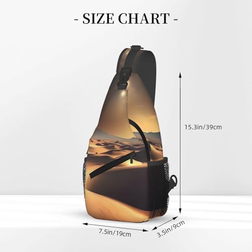 Bolso Cruzado Sahara Desert para Hombre y Mujer miniatura 4