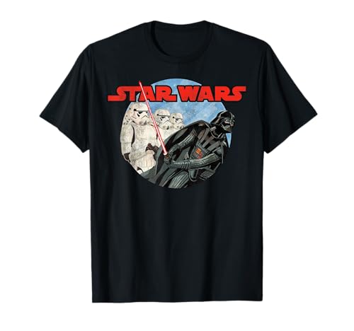 T-shirt Star Wars Vader and Friends haut de gamme vêtement geek coton imprimé