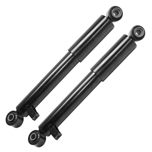 Image of Detroit Axle - 2 Rear Shock Absorbers for 2011-2013 Kia Sorento, 2007-2012 Hyundai Santa Fe Veracruz, Rear Replacement Shock Absorbers Pair Set