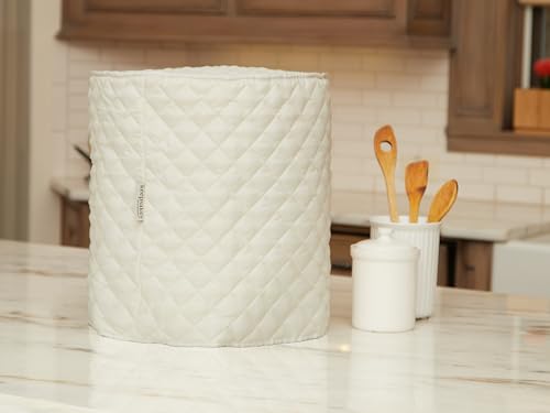 Image of Covermates Coffee Maker Cover, 15 inchW x 10 inchD x 15 inchH, Cream