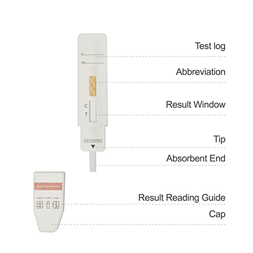 [10 Pack] Nicotine/Cotinine/Tobacco Test Kit: At Home Nicotine Test Kit Rapid Testing Detection 200 Ng/Ml #TOP6