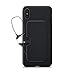 ThinOptics Reading Glasses + iPhone X Slimline Case | Black Frame, 1.50 Strength Readers