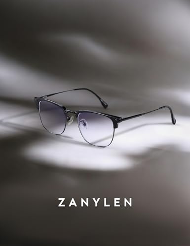 Image of ZanyLen Blue Light Blocking Glasses Men Computer Gaming Glasses For Mens