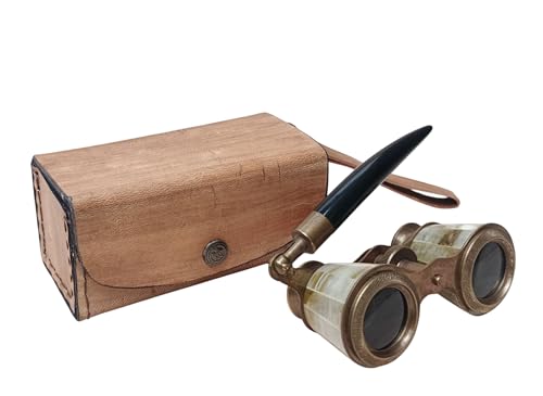 Binoculares Ópera 2.5 Pulgadas con Estuche de Cuero miniatura 1