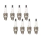 2-8PCS Spark Plug Torch E6C Replace Candles with B6HS W20FS-U Compatible with SUZUKI 09482-00095