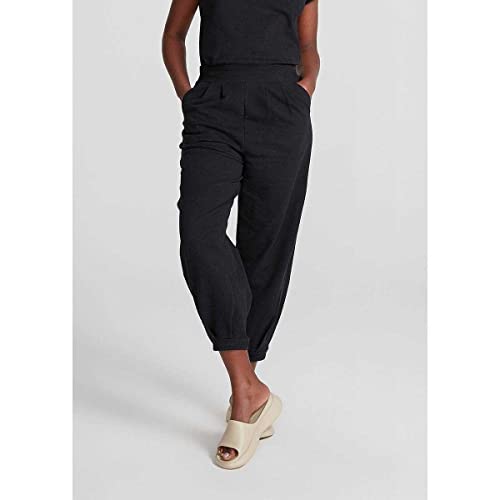 Calças Hering Jogger Básica Cintura Alta feminino, Preto 48