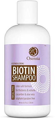 Thickening Biotin Shampoo for Hair Growth - Sulfate and Paraben Free Shampoo