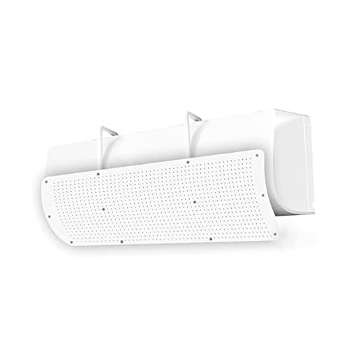 WINDBREE Defletor para Ar Condicionado Split Universal até 90cm | Branco