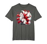 Nine Tailed Foxes Kitsune and Torii Gate