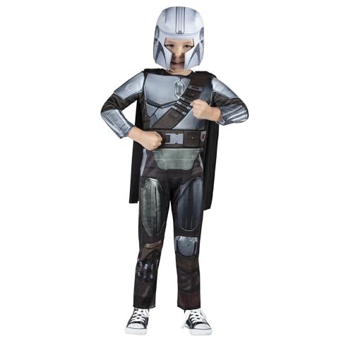 STAR WARS Toddler Mandalorian Costume, Boys Halloween Costume, 3T-4T - Officially Licensed 3T/4T