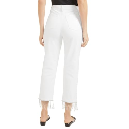 Masseys Rhinestone Fringe Capris3