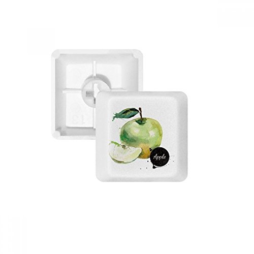 Keycaps PBT anti-jaunissement style aquarelle fruits pour clavier mécanique blanc OEM R1