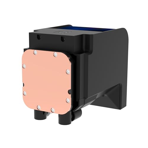 Image of Thermaltake MAGCurve 360 Ultra CPU Liquid Cooler; Intel /AMD Compatible; 3x120mm 500~2500rpm TOUGHFAN EX ARGB; MAGForce 2.0; 6.67 inch AMOLED 60Hz; Swappable Fan Blades; TT RGB Plus 3.0; CL-W453-PL12SW-A
