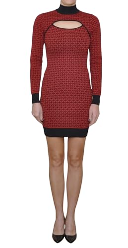 Michael Kors Damenkleid aus Stretch-Viskose, charakteristisches...