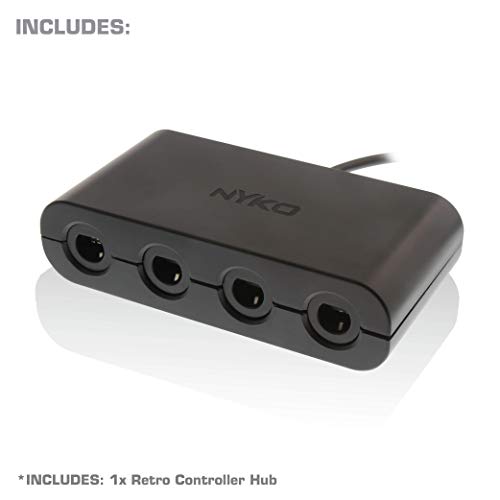 Nyko Retro Controller Hub - 4 Port Gamecube Controller Adapter For Nintendo Switch #TOP2