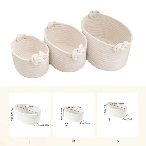Personalisierter Baby-Geschenkkorb, Baby-Geschenkkorb, Baumwollkorb, Spielzeugkorb, individueller Name, Babykorb, Baby-Spielzeug, Aufbewahrung, Organizer, Kinderzimmer, Dekoration, Geschenke (L-21 x