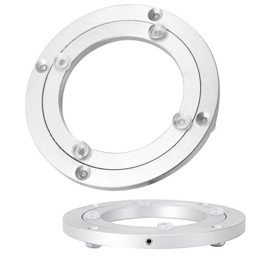 Roulement rotatif pour table à manger en alliage d'aluminium robuste de 700mm