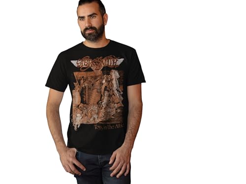 Aerosmith T Shirt for Men & Women Toys in The Attic Album Cover Art Black Graphic Crew Neck, Short Sleeve Tee - Band Tshirts3