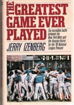 Greatest Game Ever Played 0805005137 Book Cover
