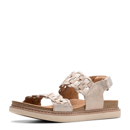 Sandales Clarks Arwell Glide femme cuir : Vos alliées idéales pour flâner cet été en 36