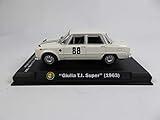 COLLEZIONE RBA OPO 10 - Auto 1/43 compatibile con ALFA GIULIA TI SUPER RALLYE (RBA47)