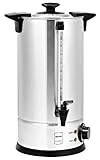 graef wk 600 eu wk 600 wasserkocher Mit einer Leistung von 1300 W, Warmhaltefunktion, Aufheiz- und Rückstellanzeige, Überhitzungsschutz und Wasserstandsanzeige.