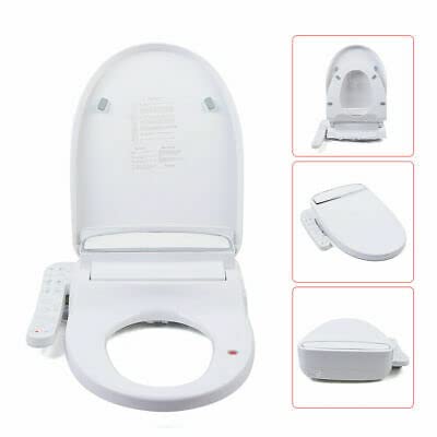 Smart bidet-bril, douche, wc-opzetstuk, toiletbril, elektrisch verwarmd toilet, automatische reiniging, stoelsluitend, wc-deksel, intelligente verwarmde afdekking Smart bidet-bril, douche, wc-opzetstuk, toiletbril, elektrisch verwarmd toilet, automatische reiniging, stoelsluitend, wc-deksel, intelligente verwarmde afdekking