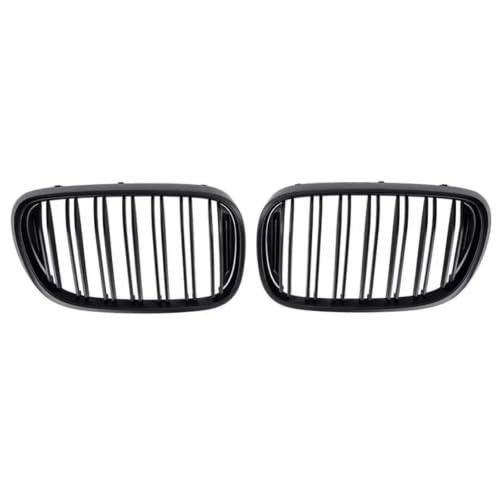 Calandre avant BMW Série 7 740i 750i remplacement grille haricot double lattes noir
