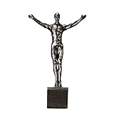 maquette d'étude def ☞PIÈCE D'ART UNIQUE ET FAITE À LA MAIN: Chacune de nos œuvres d'art mural est unique car elle a été soigneusement fabriquée à la main. Les figurines de l'homme grimpant varient en taille.