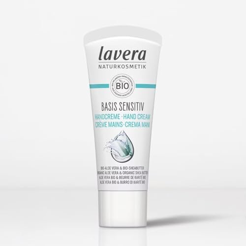 Crema de manos Basis Sensitiv – formato viaje 20 ml – Lavera